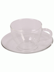 Чашка с блюдцем "Каролина" (150 мл)