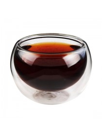 Необжигающая чашка-термос "Лилия малая" из жаропрочного стекла (40 мл)